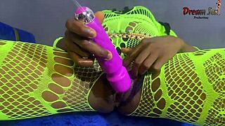 Vera Intensely Satisfies Herself With Toy And Massive Cock