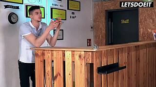 Beautiful Russian Teen Cheats On Boyfriend With Big Ass In Horny Hostel Encounter.