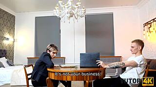 i drilld the mature tutor in black stockings