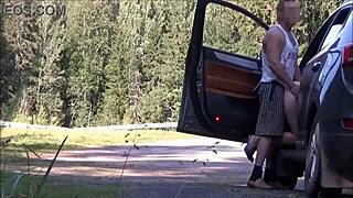 Fucked a fellow traveler on the road 2