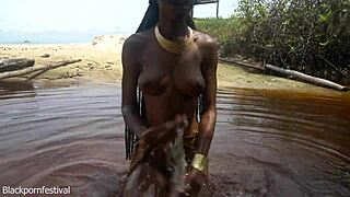 i love watching water drip from her tits