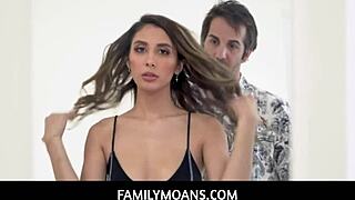 Oh wow, brunette teen Gianna Dior gets fucked by her stepdaddy Marcus London in POV 😱