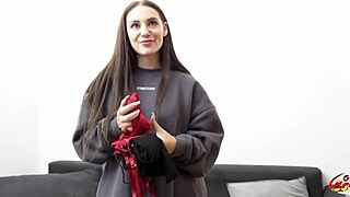 i fuked teen emma evans hard in castin, her small tits n long labia drivin me crazy