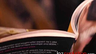 Alex de la Flor and Kali Roses scissoring their pussies