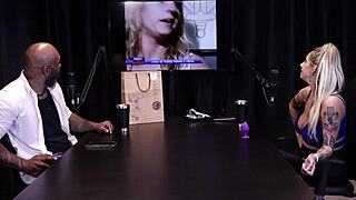 Julia Fontanelli Faces Prison Saddle Punishment as a Gangster's Wife in Sheer Red