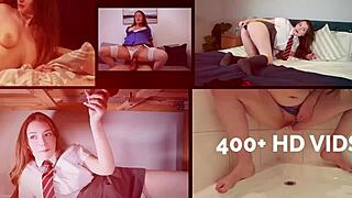 Office secretary urges you to cheat on wife with jerk off instructions!