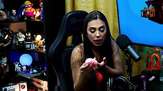 didy reis mostra seus belos seios no meio do podcast o ruan babou neles - púpum no barraco - completo no sheer red