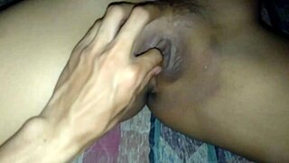 the water broke into her tight wet pussy during orgasm
