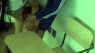 Wtf so cute but shes not innocent anymore hot student taking private lessons with her classmate and he fucks her right in the classroom