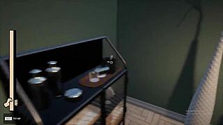 Stepmom got stuck in the washing machine game