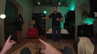 Billie star starts her couples saga with a threesome, getting her wet pussy and ass fucked by monster cocks.