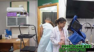 tampa university physical exam turns into a humiliating roleplay with toys and gloves... angel ramiraz