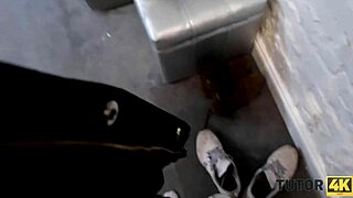 i drilld the mature tutor in black stockings