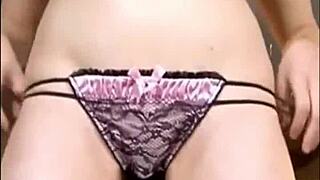 creep does a solo striptease ripping clothes while dancing intensely