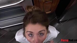I love sucking my step daddy's balls in the kitchen - rosalyn sphinx