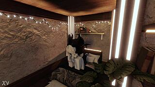 My bunny HG pretended to need help just to get fucked by my demon dick