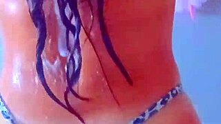 college girls enjoy a relaxing shower session together