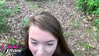 hot teen pov outdoor blowjob?