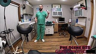 doctor tampa and aria nicole perform the procedure on the patient