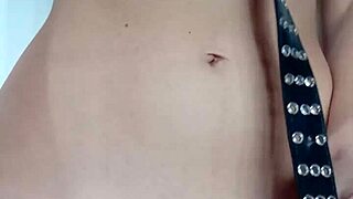 Belt Punishes Pussy Firmly