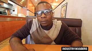 Colombian Housewife Unleashes Passion with Big Black Cock in Garage