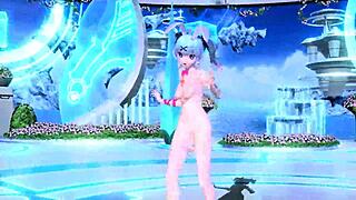 Hatsune Miku Nude Rabbit Hole Costume