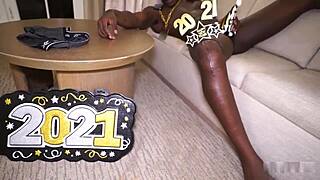 Pawg big booty bombshell gets her throat obliterated by black dick