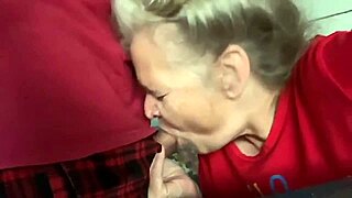 hot mature milf sucks her best friend's monster cock suggestively.