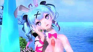 Hatsune Miku Nude Rabbit Hole Costume