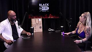 Julia Fontanelli Faces Prison Saddle Punishment as a Gangster's Wife in Sheer Red