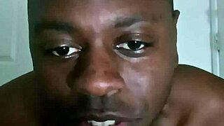 She says, 'guess who showed up this time?' before masturbating her ass