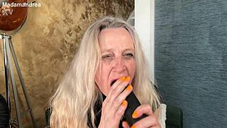 Ashley Cums Hard In Double Feature