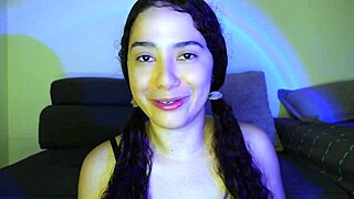 Elena is home alone showing her meaty pussy and talking dirty