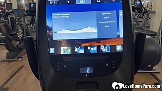 Blonde Amateur Gets Bent Over For Doggystyle In A Public Bathroom, Watching Herself In The Mirror