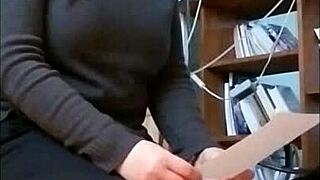 European slave Sara bound in collar humiliation.