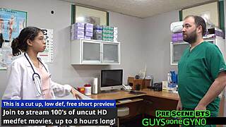 tampa university physical exam turns into a humiliating roleplay with toys and gloves... angel ramiraz