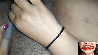 Indian husband tells wife, 'Take my cock hard in bedroom'