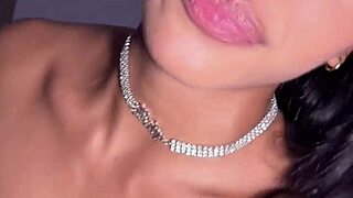 stepsister has fun with boyfriend's monster cock in amateur couple scene