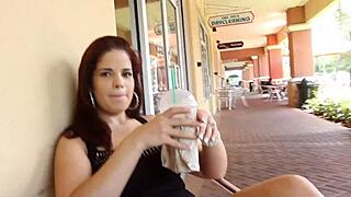 Colombian Housewife Unleashes Passion with Big Black Cock in Garage