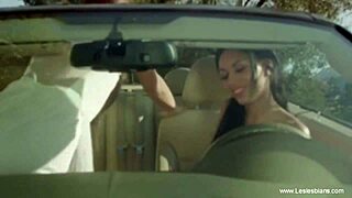 Sensual Lesbian Girlfriends From Europe Seducing