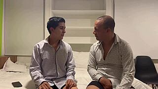 Disabled Guy Makes Him Burst With Pleasure!