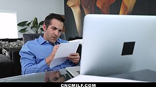 Neighbor freeuses stepmom and stepdaughter during paperwork