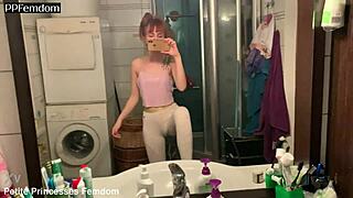 Kira dominates with foot gagging, armpit licking, facesitting