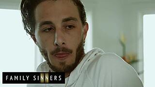 Family sinners stepsis and stepbro have always been attracted to each other. Tonight they finally fuck.