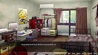 Intense Play With Muscular Pregnant Milf's Big Tits Part 2