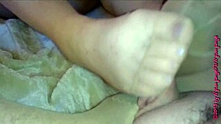 Best footplay nylonsoles compilation featuring mature women