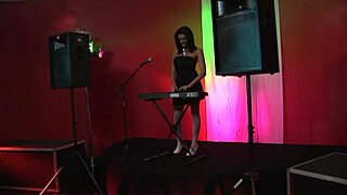 stacey saran has a fffm foursome with kit lee kat lee and a stunt dick