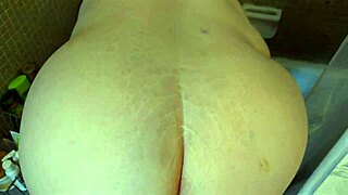 i watched this big juicy bbw milf in the shower showing her huge pussy lips and flashing her natural tits it was so wet