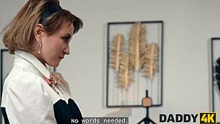 Fucking Boyfriend's Stepdaddy Instead Of Reading