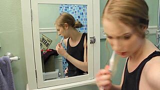 i'm jodie taylor, and lilith lust is makin me discover lesbian love with her shaved pussy